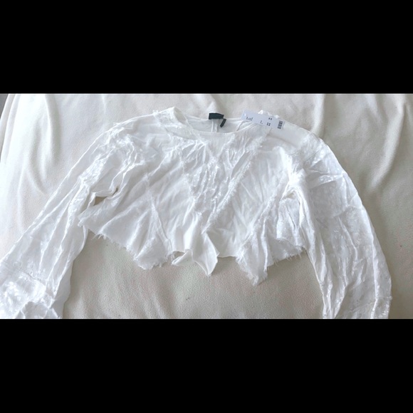 White urban outfitters flowy top - Picture 1 of 2